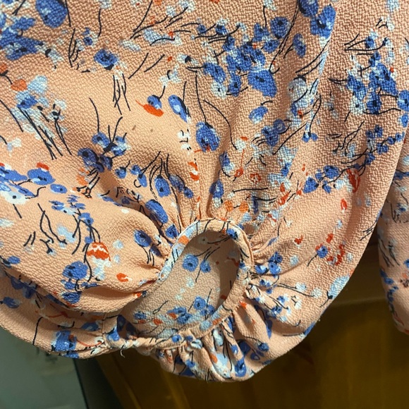 Pink Floral Blouse - Picture 3 of 4